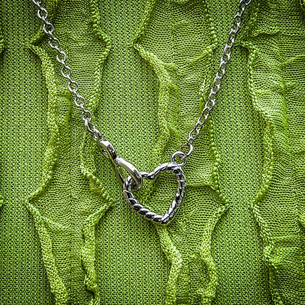 Heart stainless steel necklace - Picture 2 of 5